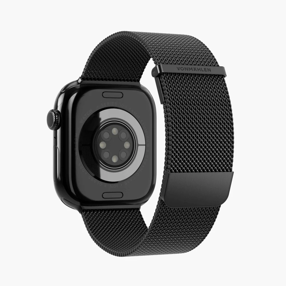 VONMAHLEN Milanese Loop 2-44 | 45 | 46 |49mm-One Size-Black
