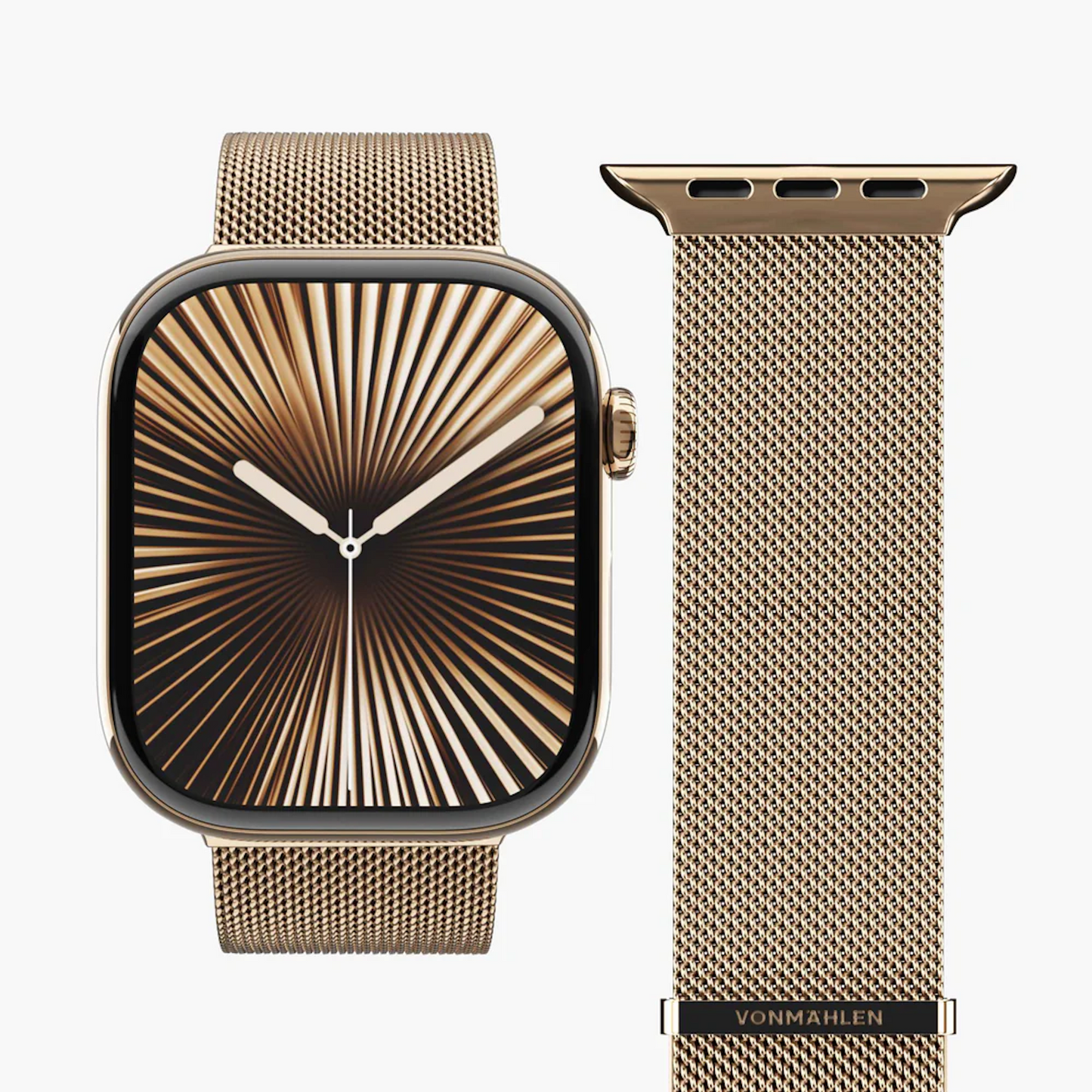 VONMAHLEN Milanese 2 - 44 |45|46|49mm-One Size-Sunset Gold