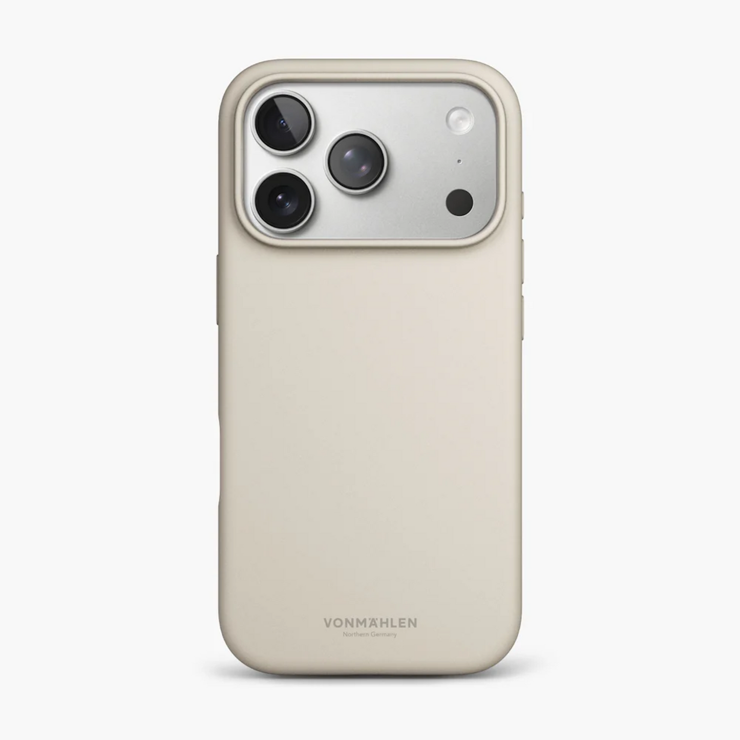 VONMAHLEN Soft Silicone Case iPhone 17 Pro - Cream
