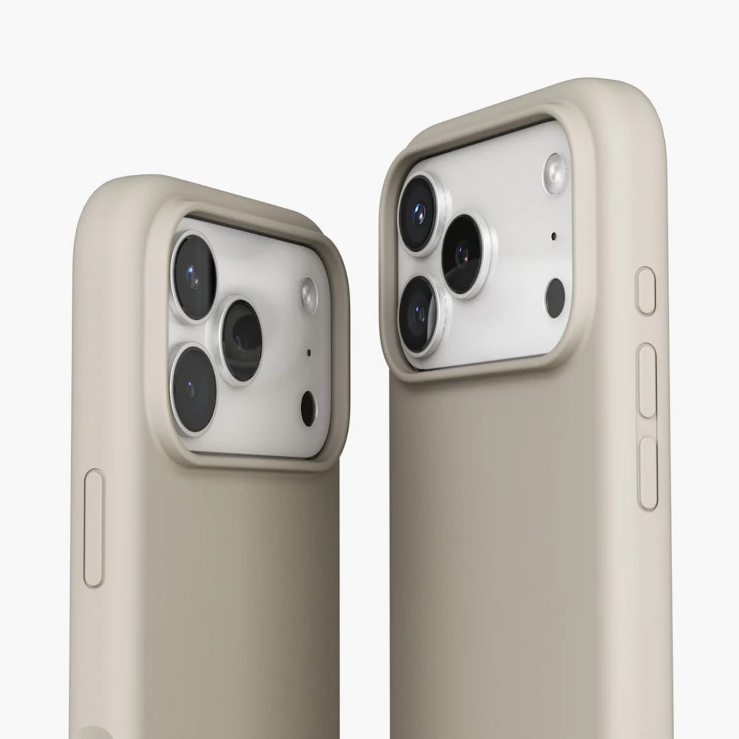 VONMAHLEN Soft Silicone Case iPhone 17 Pro Max - Cream