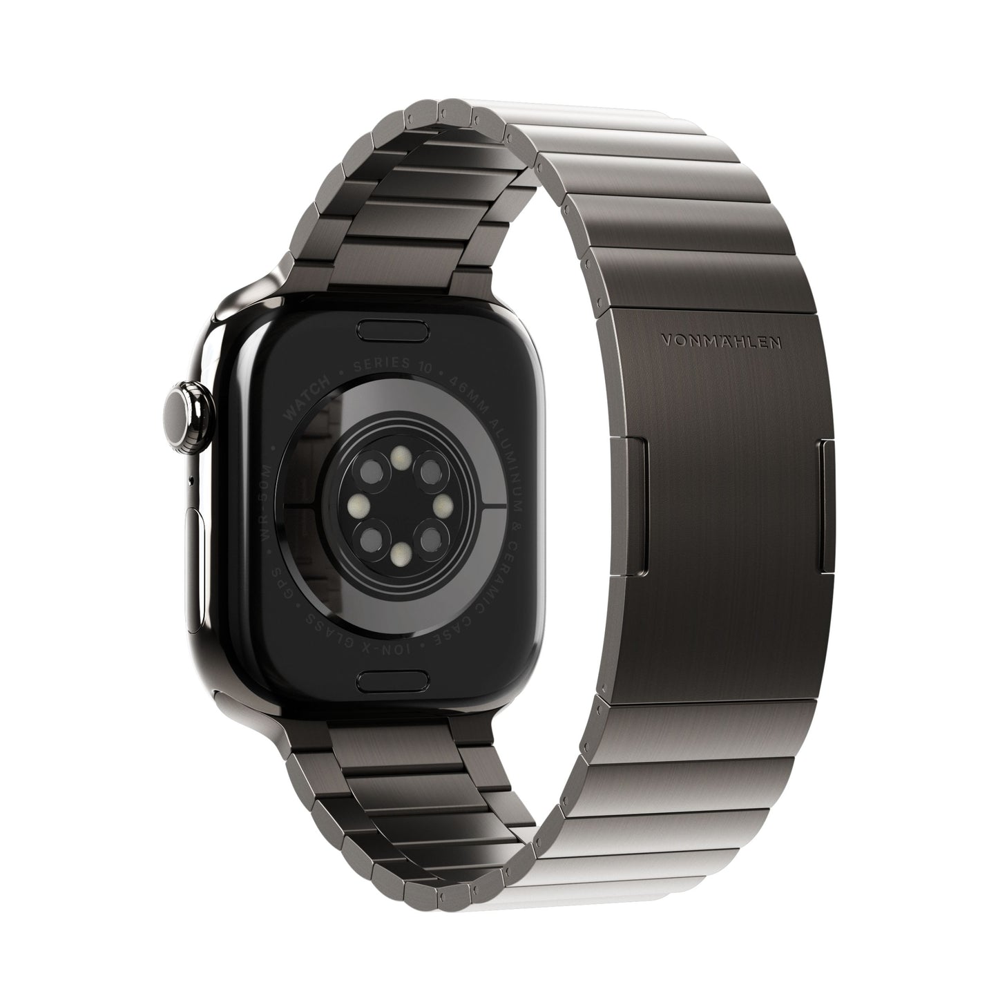 LinkBraceletPro_StainlessSteel_44-49mm_One Size_GraniteGray