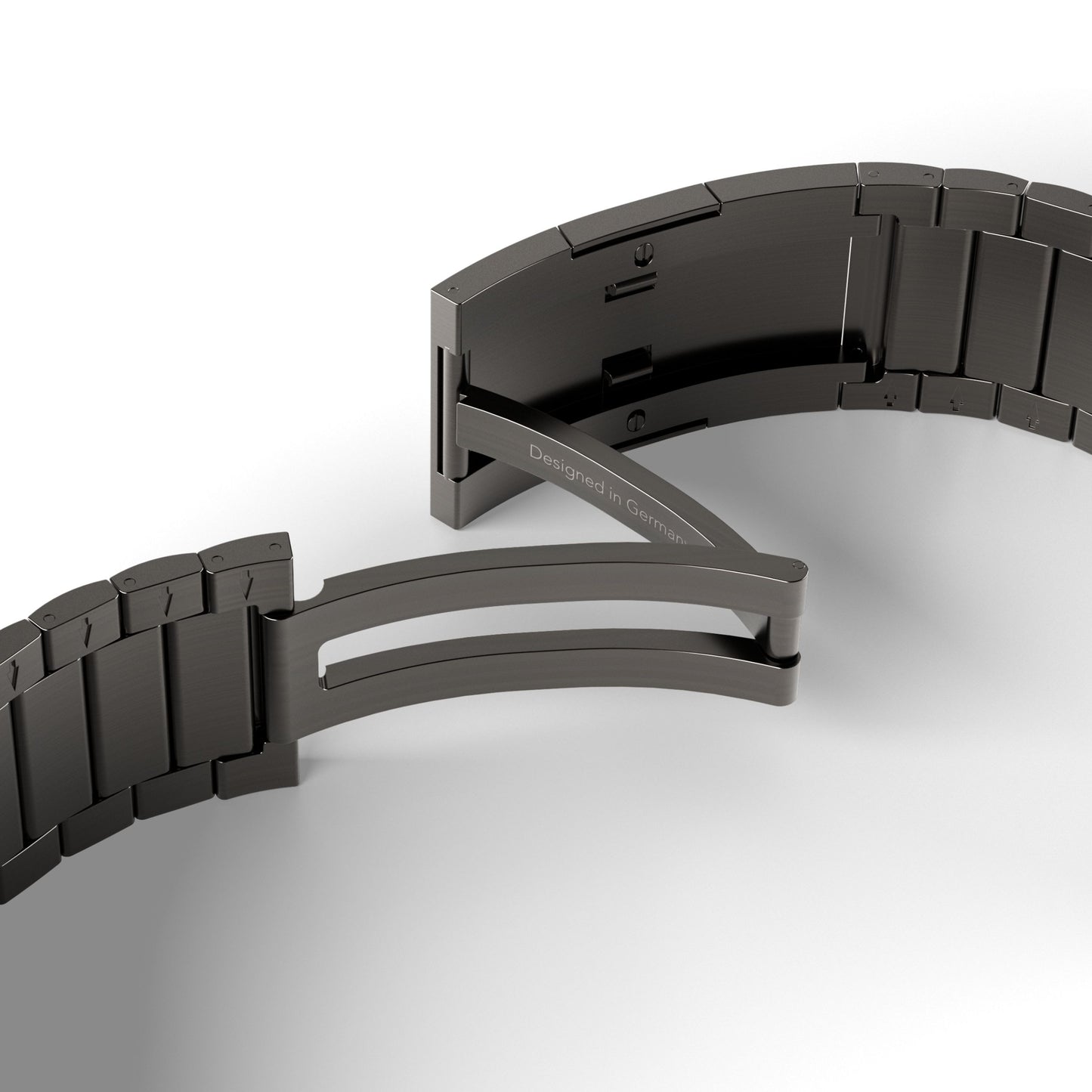 LinkBraceletPro_StainlessSteel_44-49mm_One Size_GraniteGray