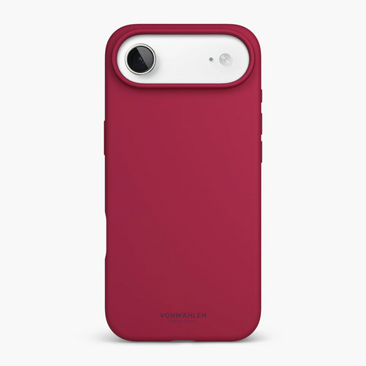 VONMAHLEN Soft Silicone Case iPhone 17 Air - Dark Red