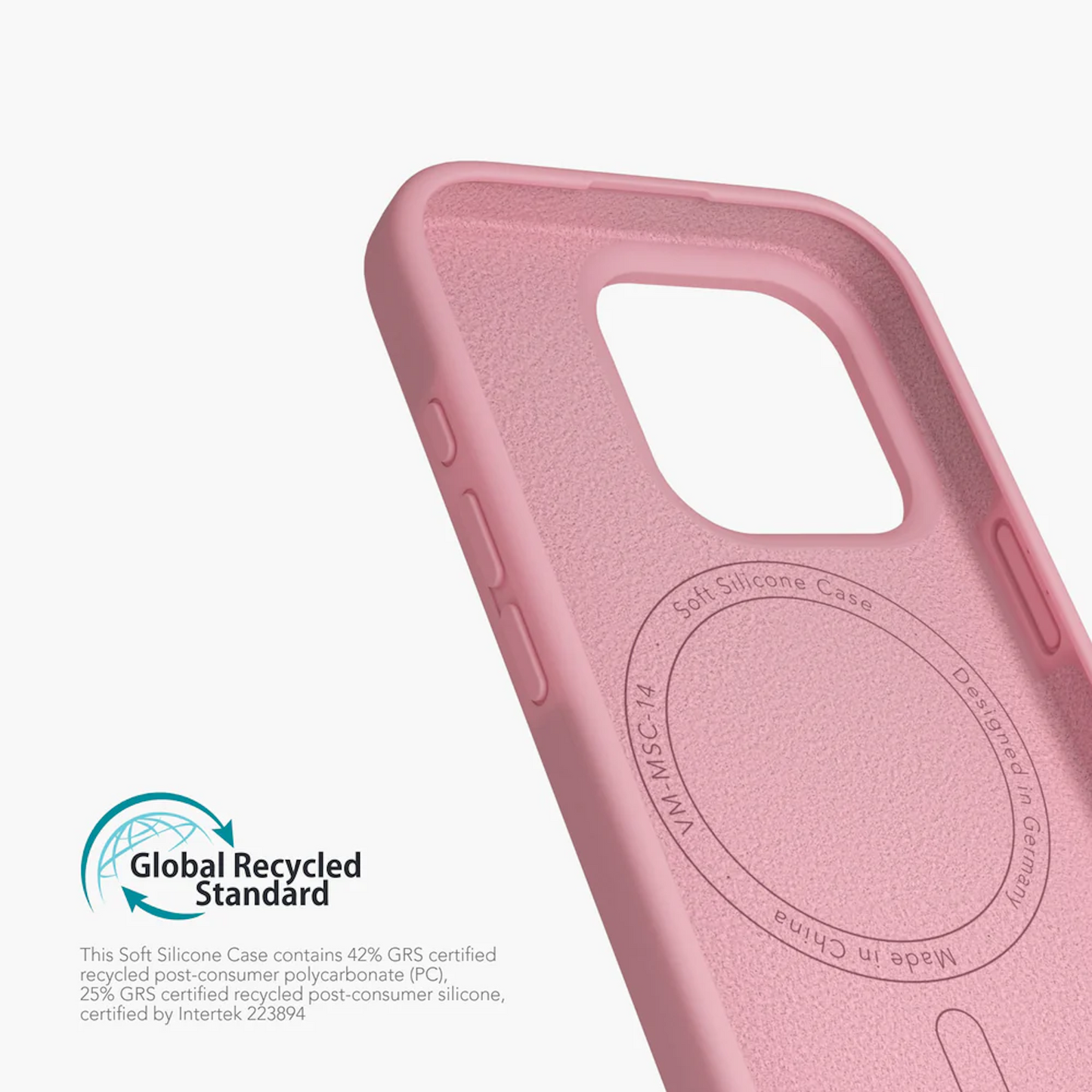 VONMAHLEN Soft Silicone Case - iPhone 16 Pro-Cherry Blossom