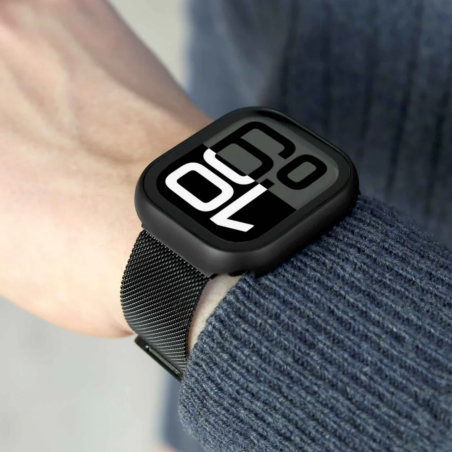 VONMAHLEN Thin Case-Apple Watch -Series 10; Case 46mm-Black