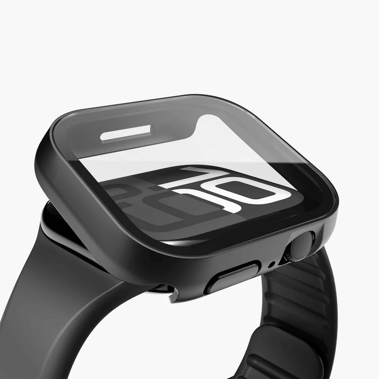 VONMAHLEN Thin Case-Apple Watch -Series 10; Case 46mm-Black