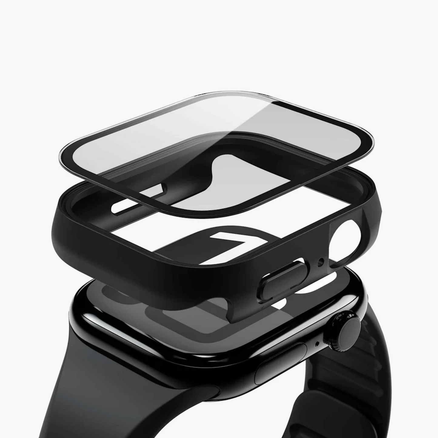 VONMAHLEN Thin Case-Apple Watch -Series 10; Case 46mm-Black