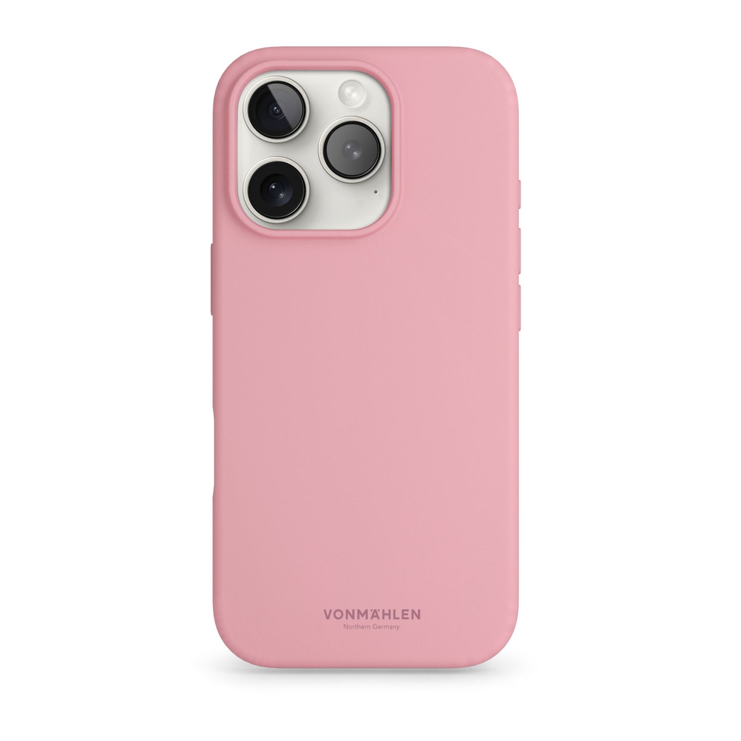 VONMAHLEN Soft Silicone Case-iPhone 16 P-Max-Cherry Blossom
