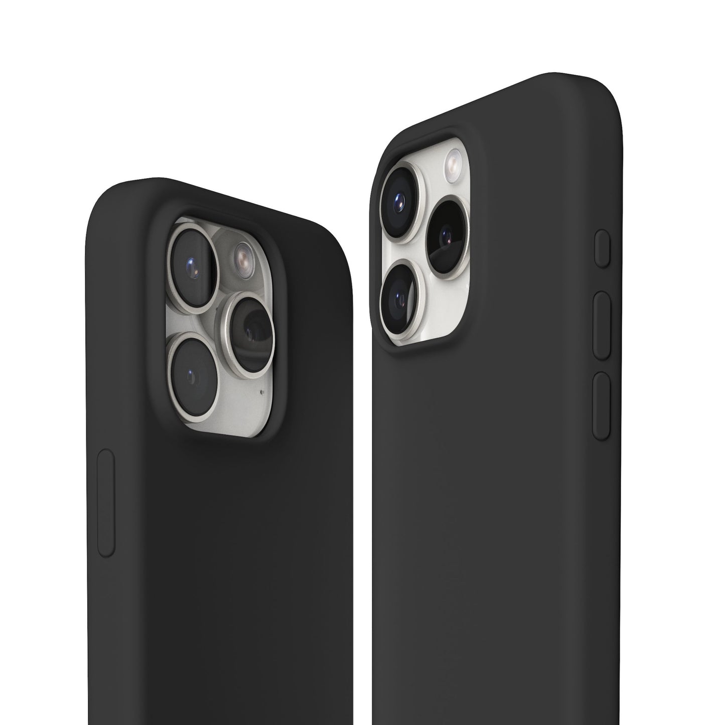VONMAHLEN Eco Silicone Case - iPhone 15 Pro Max - Black