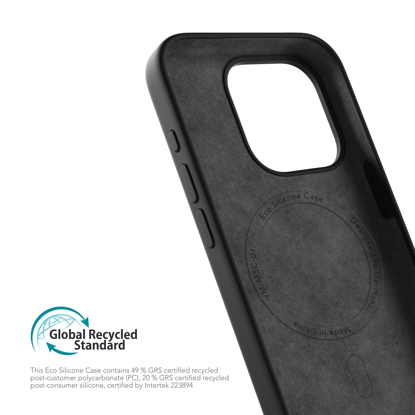 VONMAHLEN Eco Silicone Case - iPhone 15 Pro Max - Black