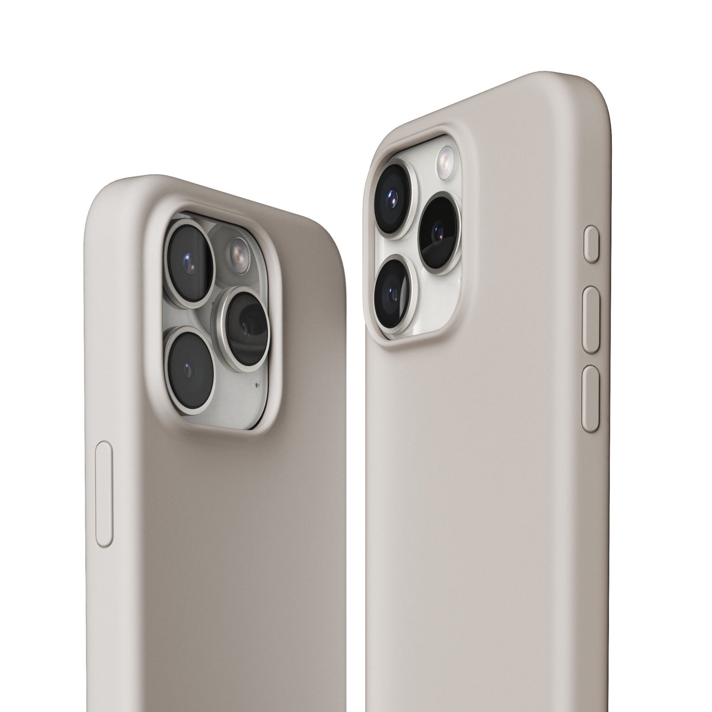 VONMAHLEN Eco Silicone Case - iPhone 15 Pro - Cream