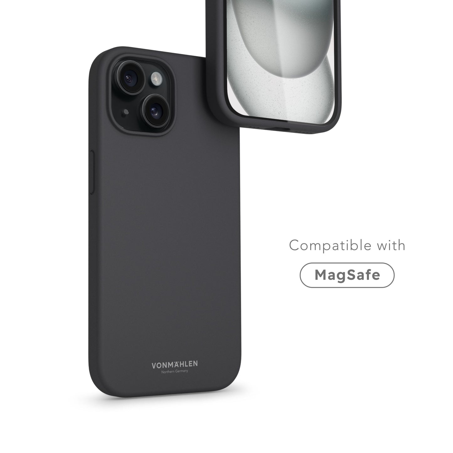 VONMAHLEN Eco Silicone Case - iPhone 15 - Navy