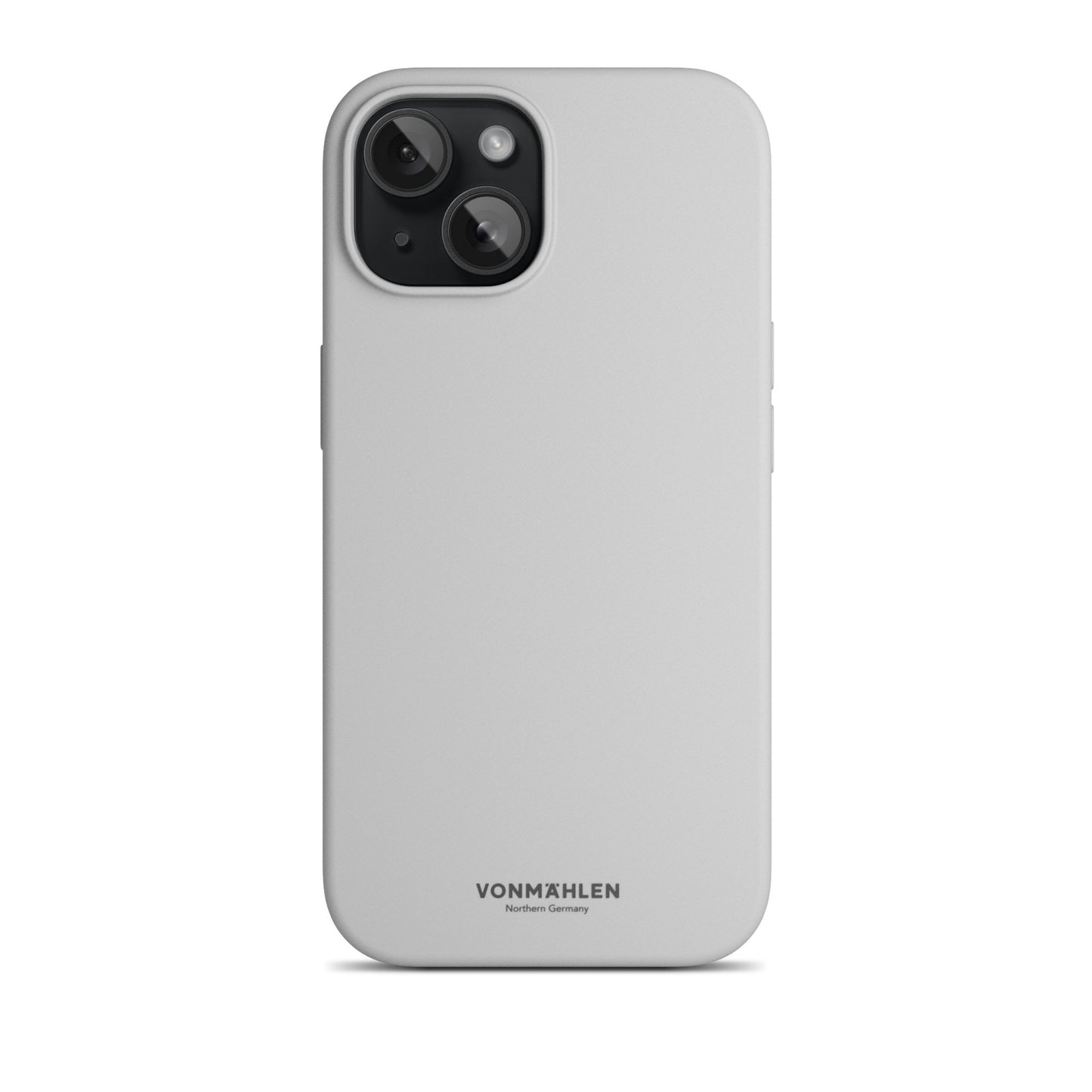 VONMAHLEN Eco Silicone Case - iPhone 15 - Light Gray