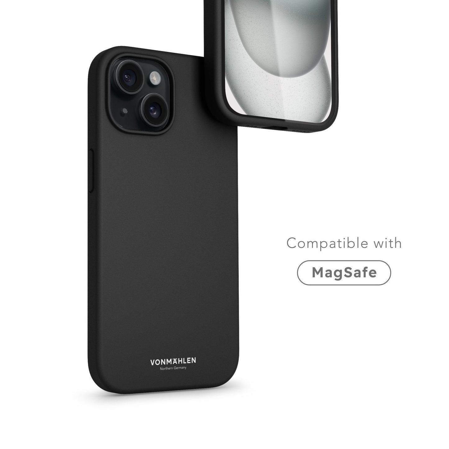 VONMAHLEN Eco Silicone Case - iPhone 14 - Black