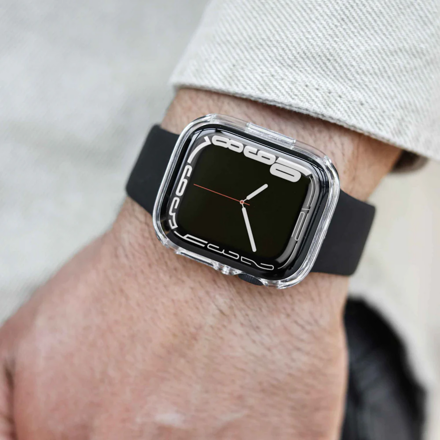 VONMAHLEN Thin Case - Apple Watch-SE; Case 44mm-Transparent