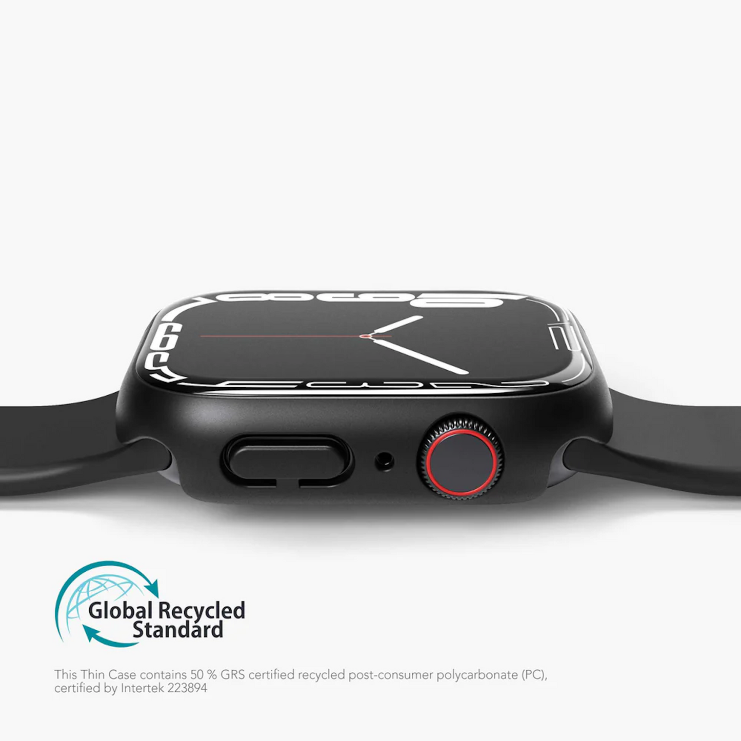VONMAHLEN Thin Case for Apple Watch - SE; Case 40mm - Black