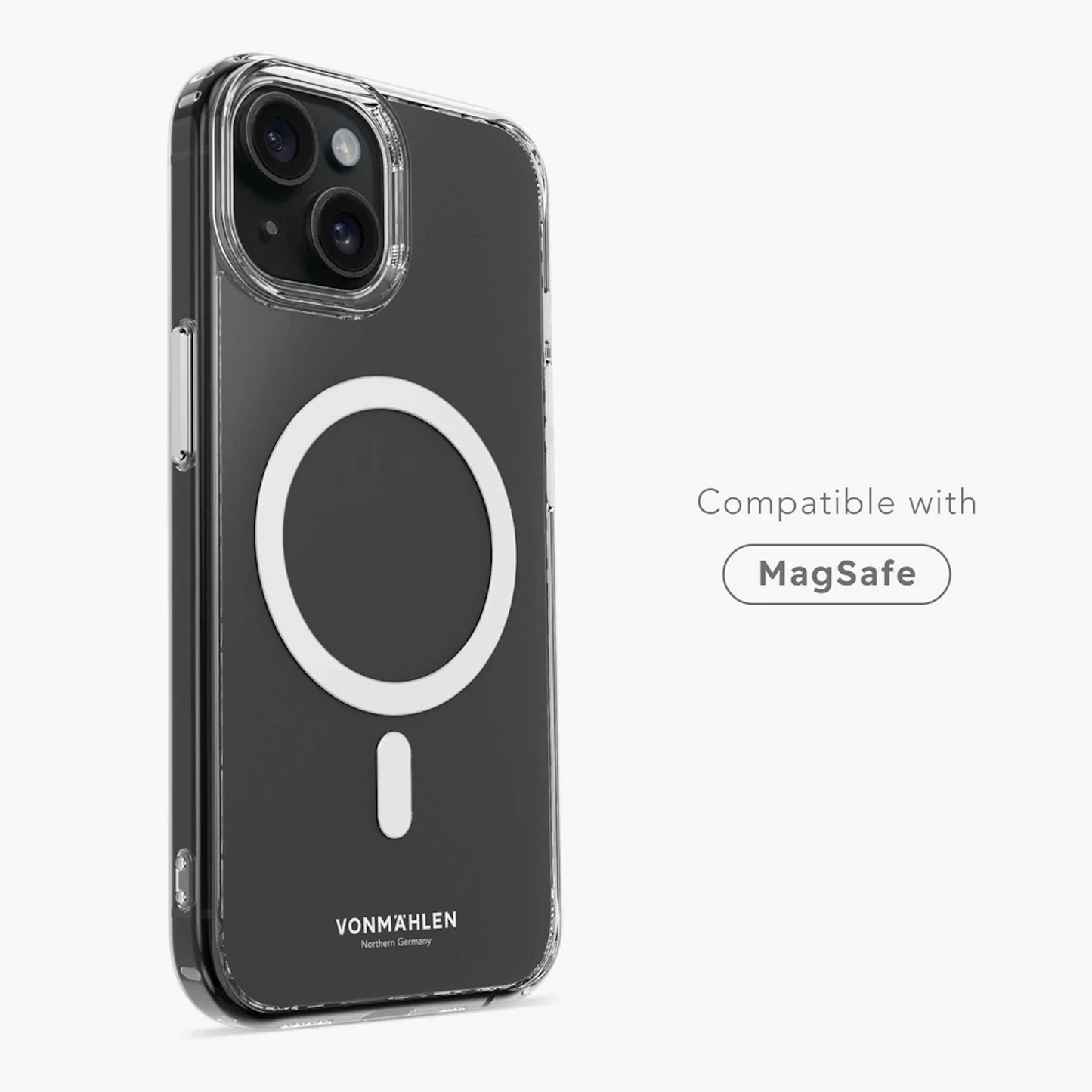 VONMAHLEN Transparent Case iPhone 15 - Clear