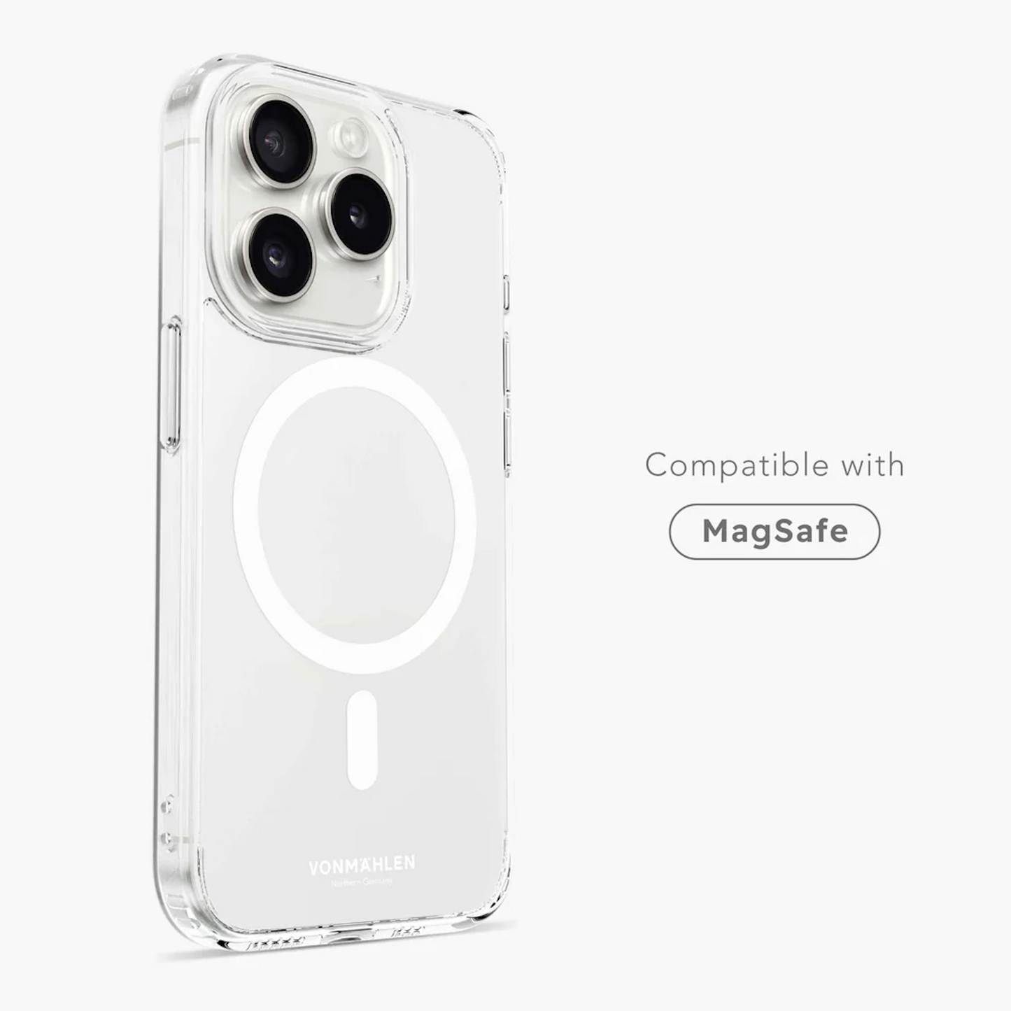 VONMAHLEN Transparent Case iPhone 15 Pro Max - Clear