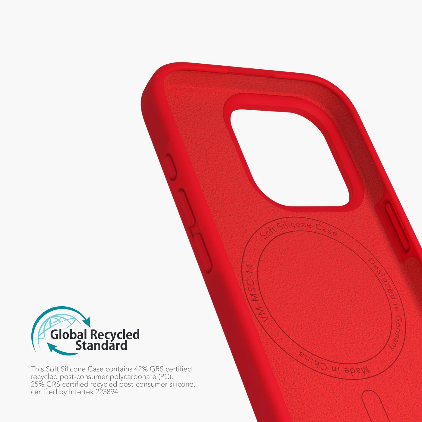 VONMAHLEN Soft Silicone Case - Phone 16 Pro Max-Firecracker
