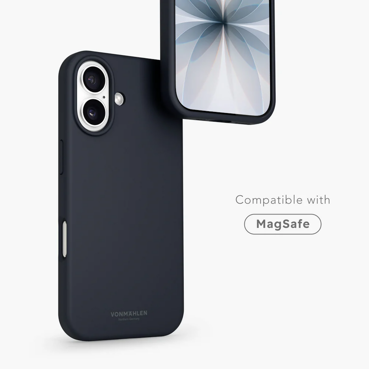 VONMAHLEN Soft Silicone Case iPhone 17 Navy