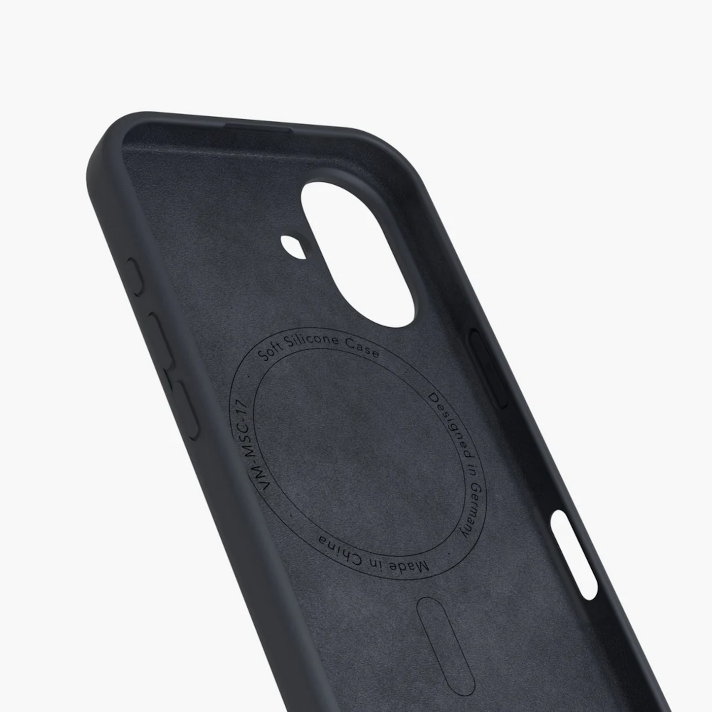 VONMAHLEN Soft Silicone Case iPhone 17 Navy