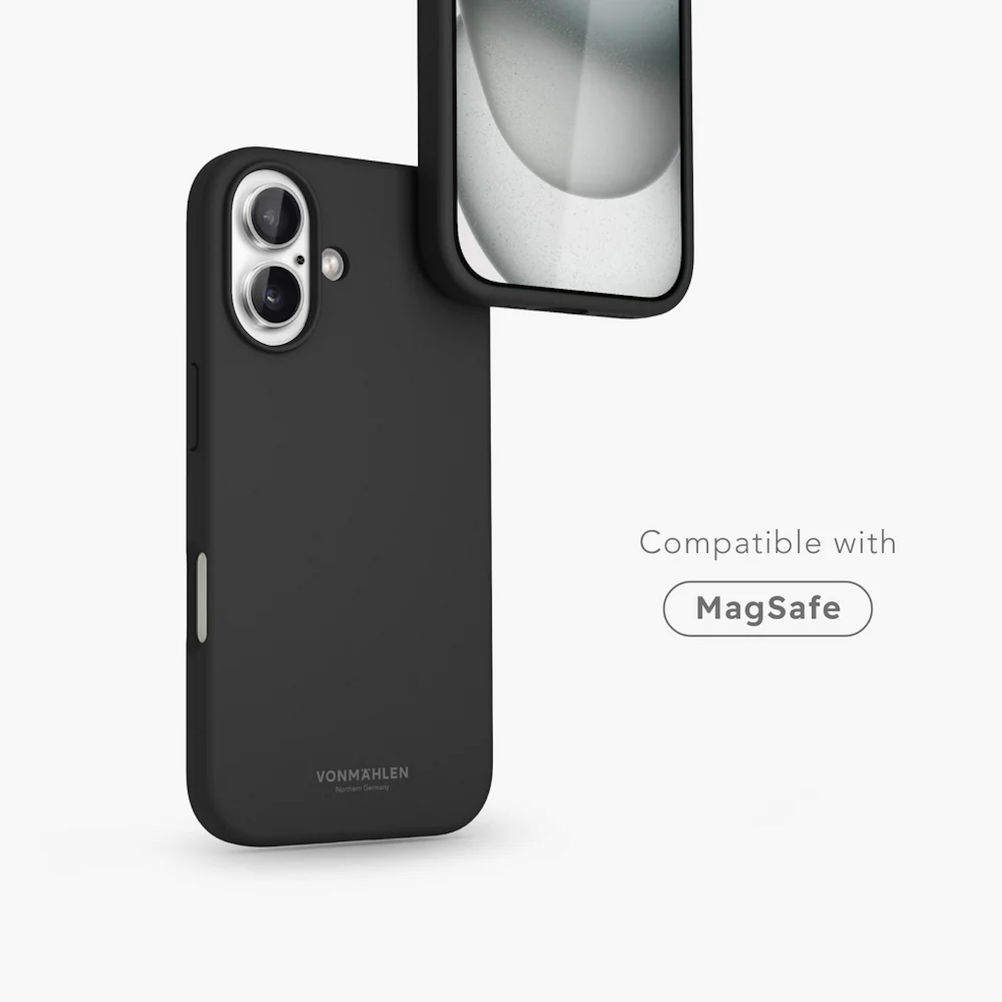 VONMAHLEN Soft Silicone Case - iPhone 16 - Black