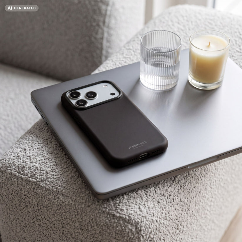 Vonmahlen Soft Silicone Case 2 iPhone 18 Pro Max Black