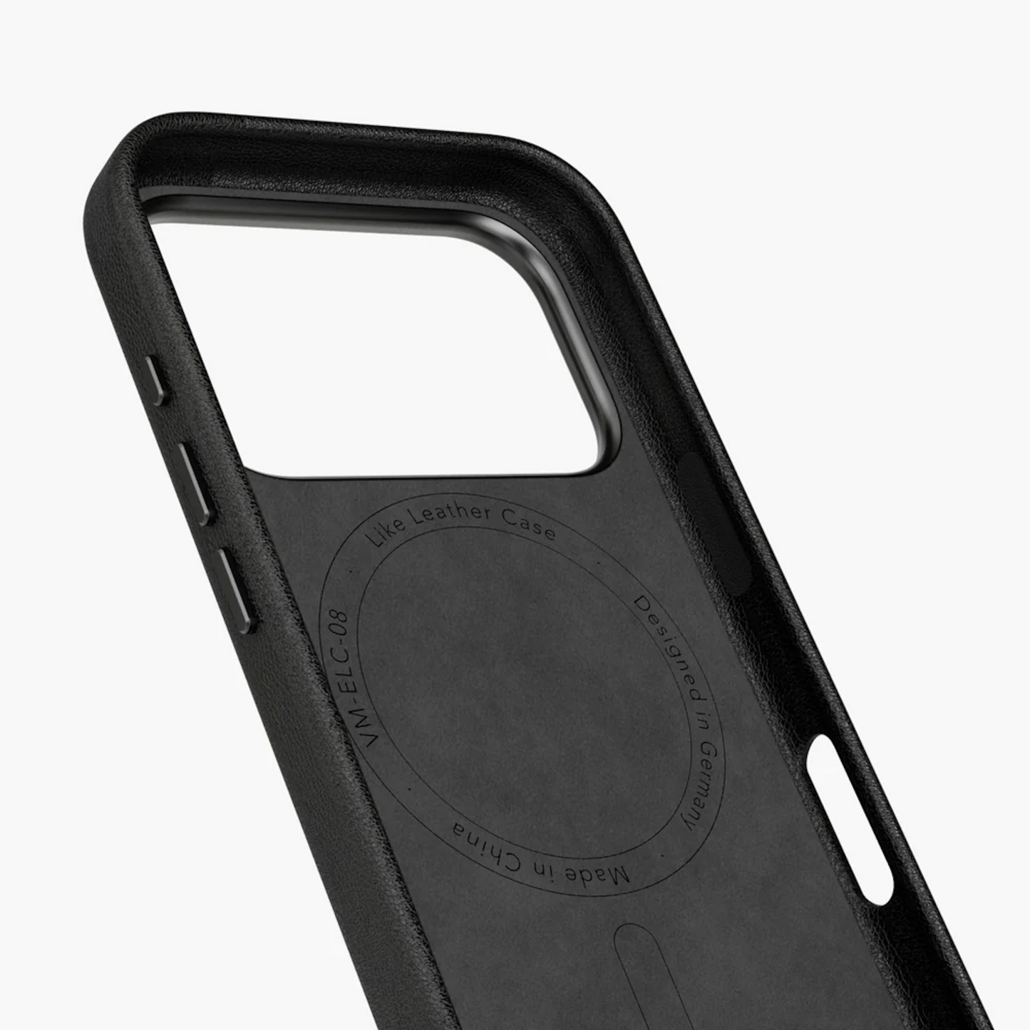 VONMAHLEN Soft Silicone Case iPhone 17 Pro - Black