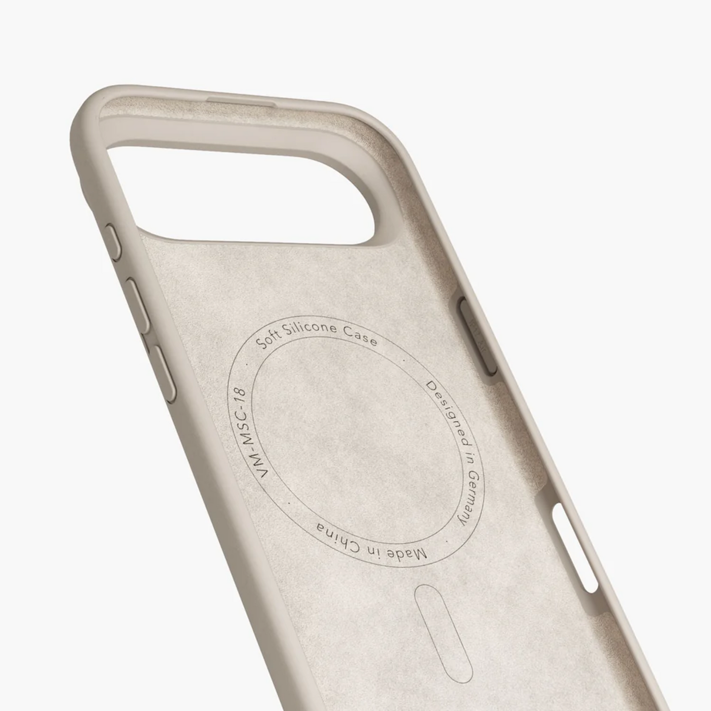 VONMAHLEN Soft Silicone Case iPhone 17 Air Cream
