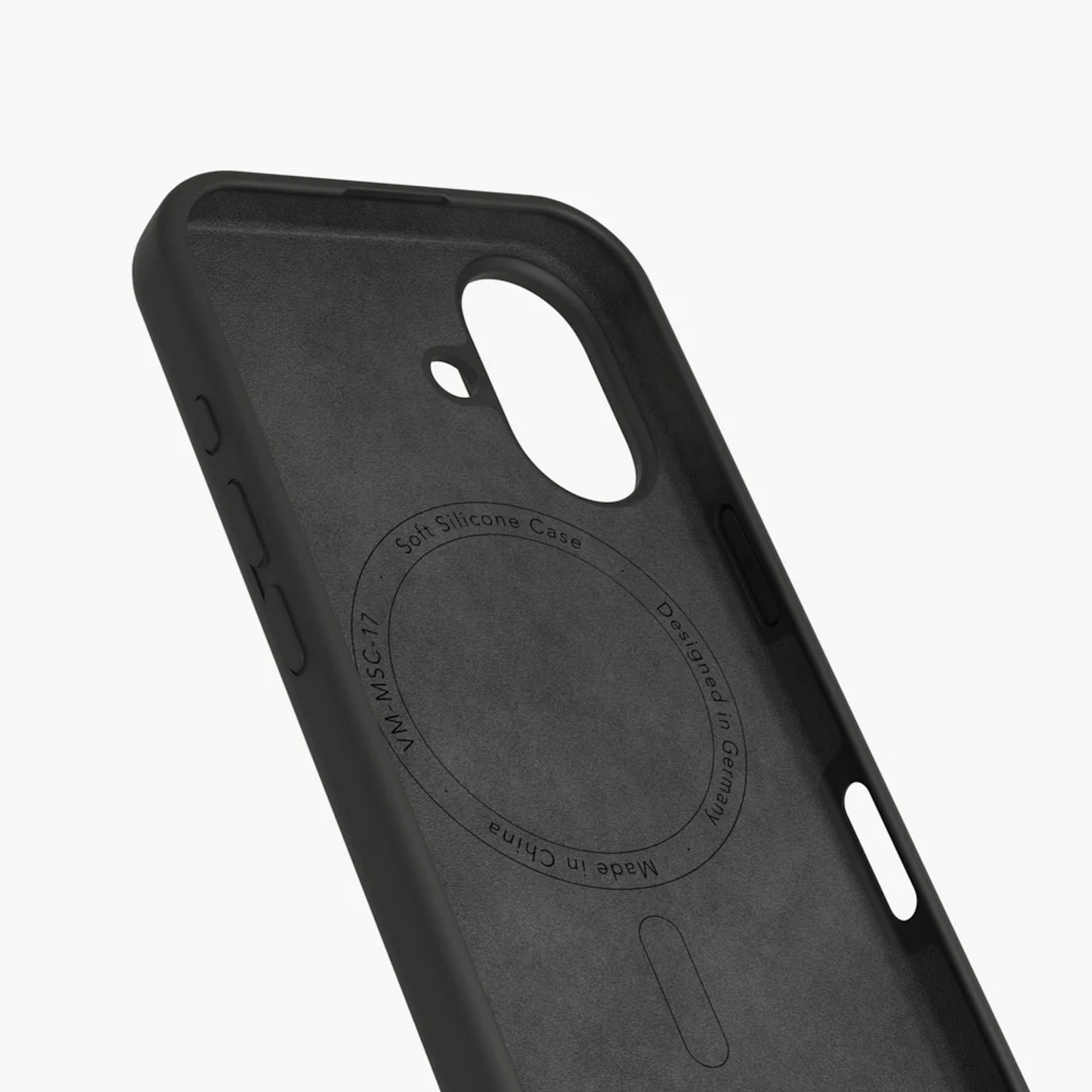VONMAHLEN Soft Silicone Case iPhone 17 - Black