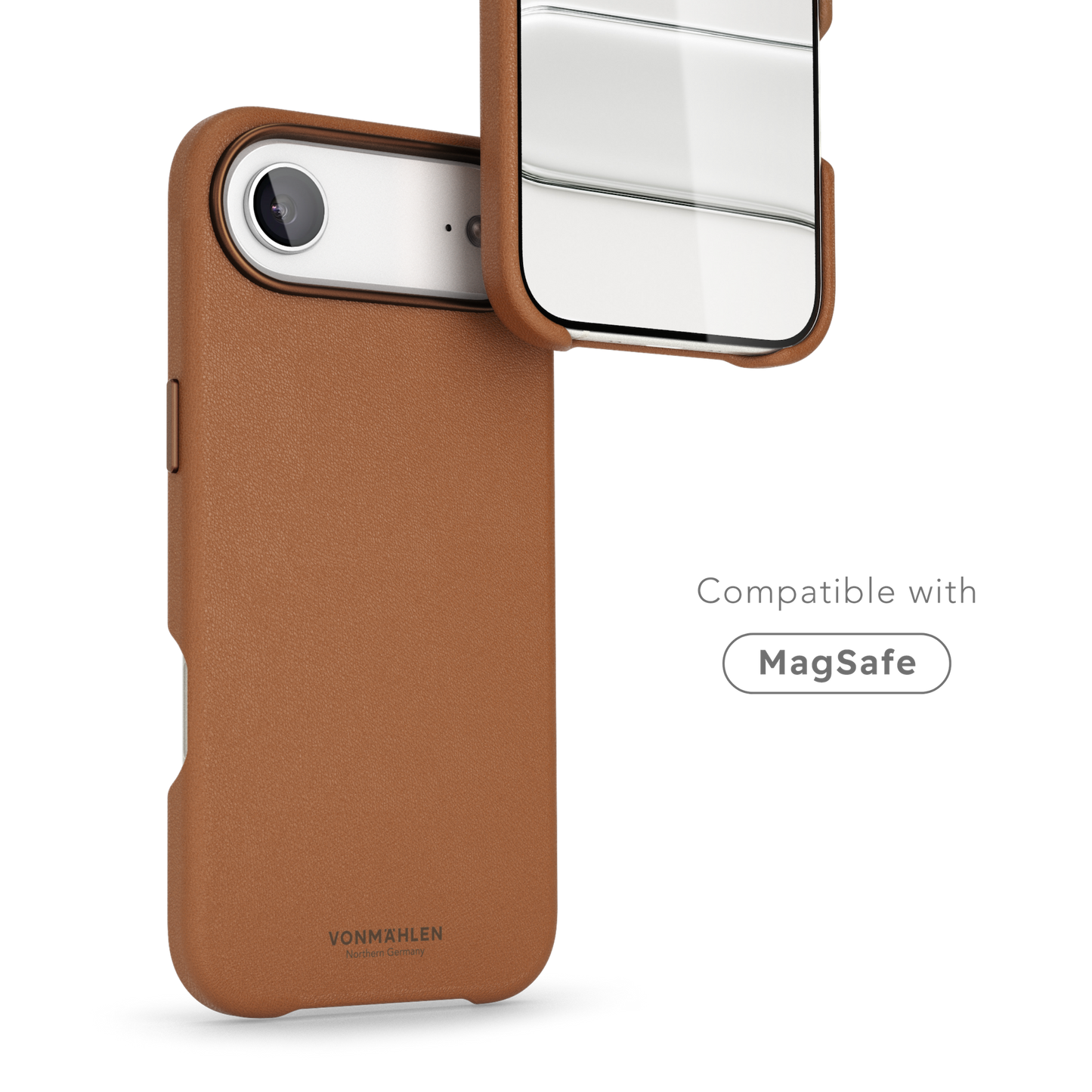 VONMAHLEN Like Leather Case iPhone 17 Air - Brown