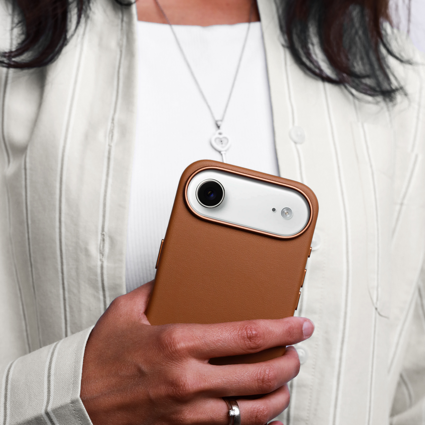 VONMAHLEN Like Leather Case iPhone 17 Air - Brown