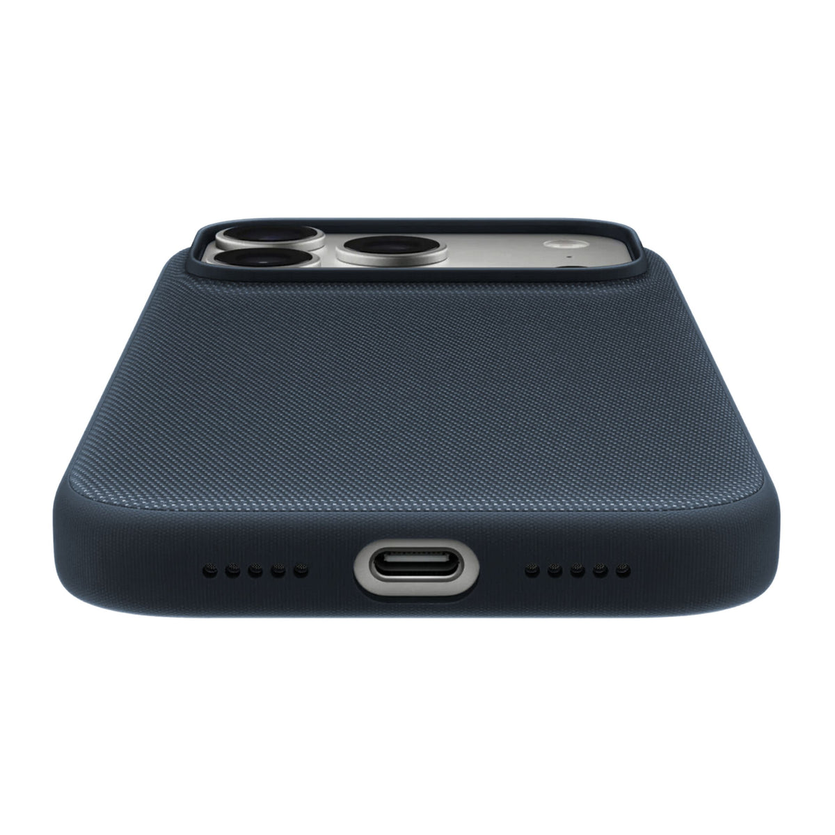 Vonmahlen Fabric Case iPhone 18 Pro Max Dark Blue