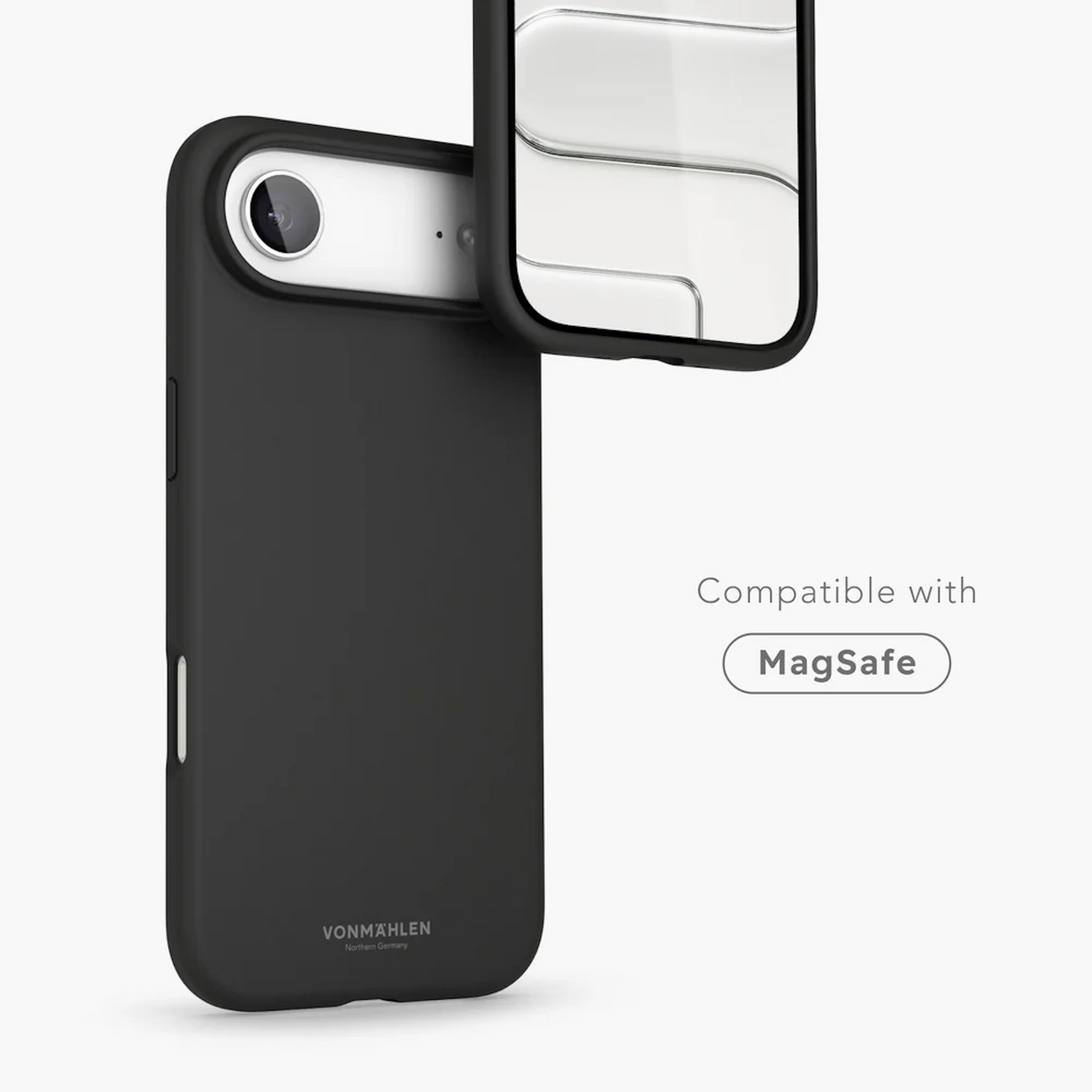 VONMAHLEN Soft Silicone Case iPhone 17 Air - Black