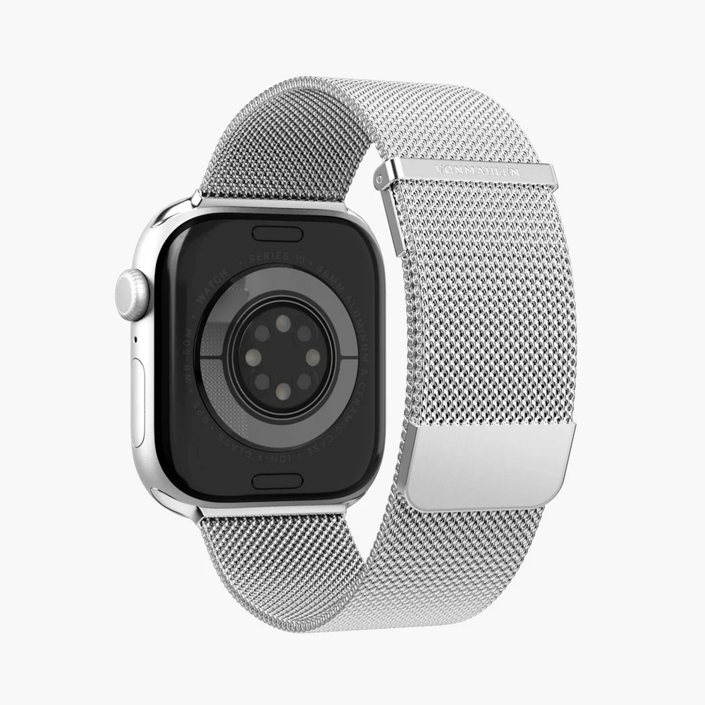 VONMAHLEN Milanese Loop 2-44 | 45 |46 |49mm-One Size-Silver
