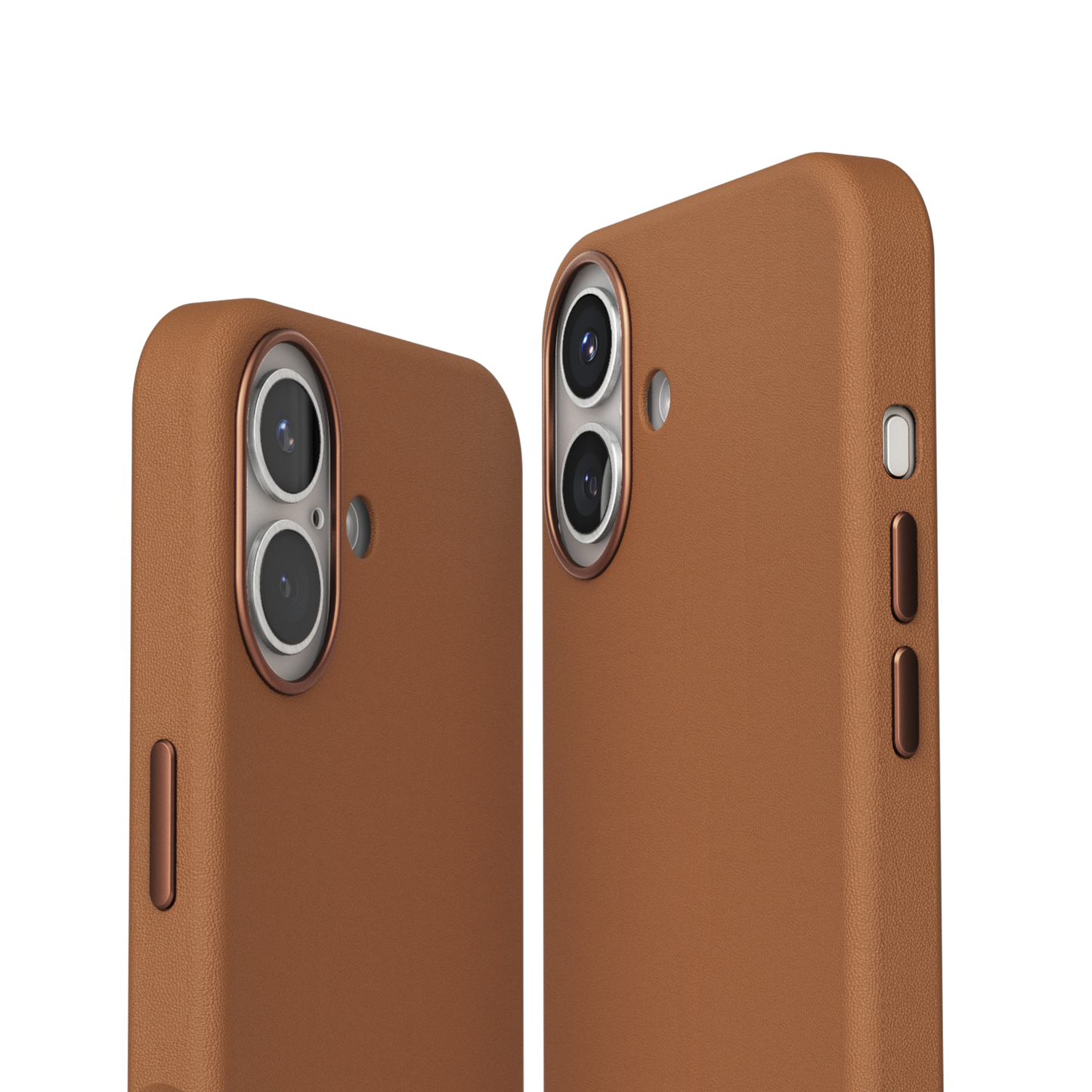 VONMAHLEN Like Leather Case iPhone 17 - Brown