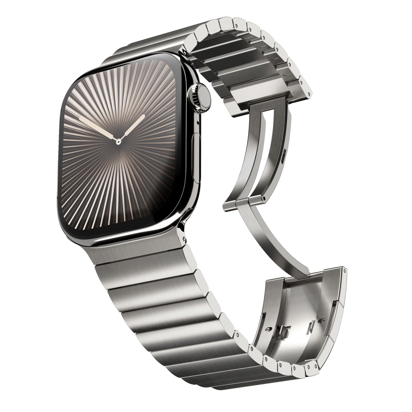 LinkBraceletPro_Stainless_Steel_44-49mm_OneSize_Desert Sand