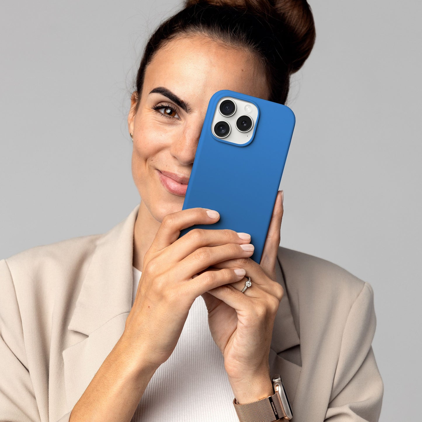 VONMAHLEN Soft Silicone Case- iPhone 16 Pro Max-Sky Captain