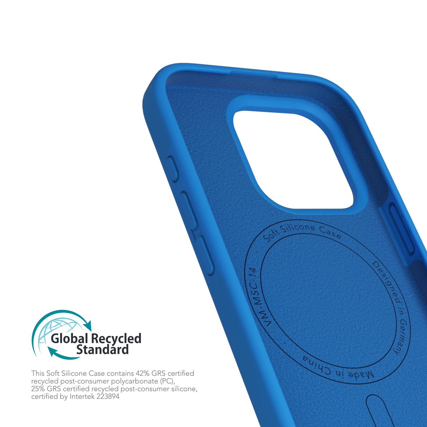 VONMAHLEN Soft Silicone Case- iPhone 16 Pro Max-Sky Captain