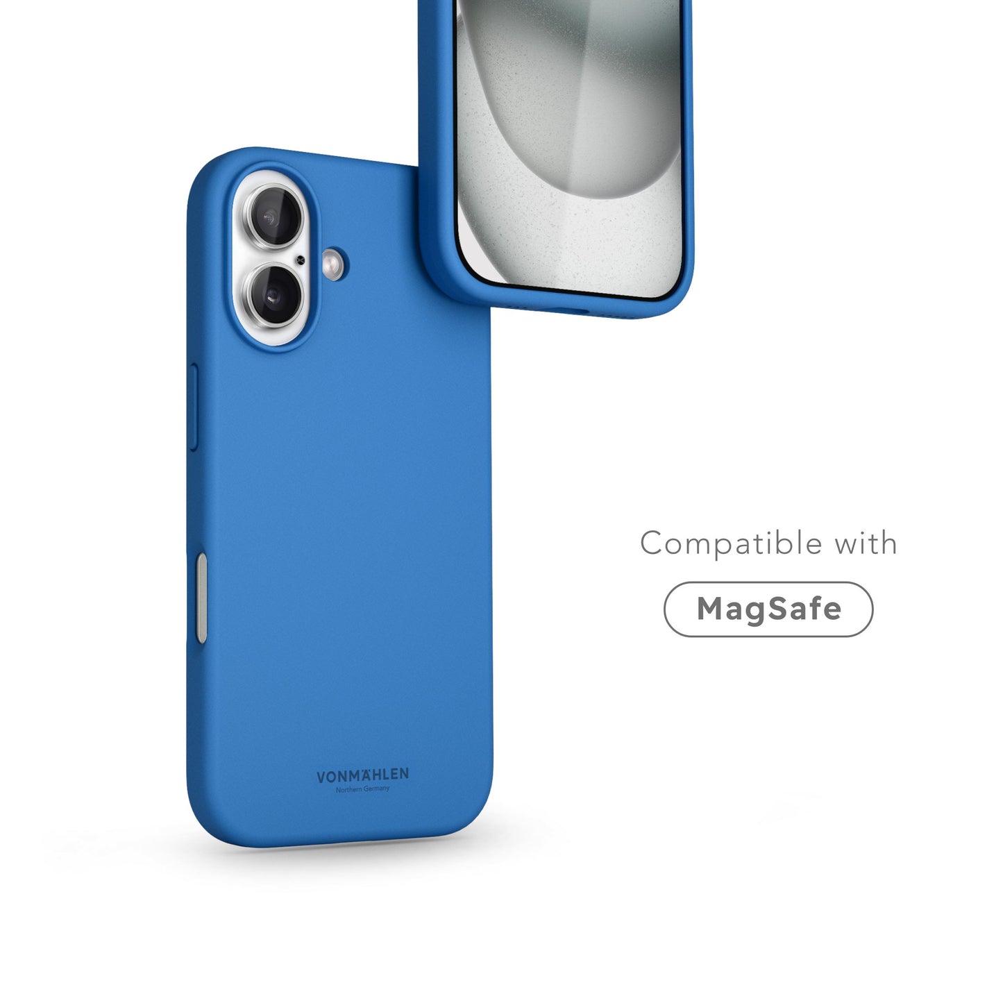 VONMAHLEN Soft Silicone Case - iPhone 16 - Sky Captain