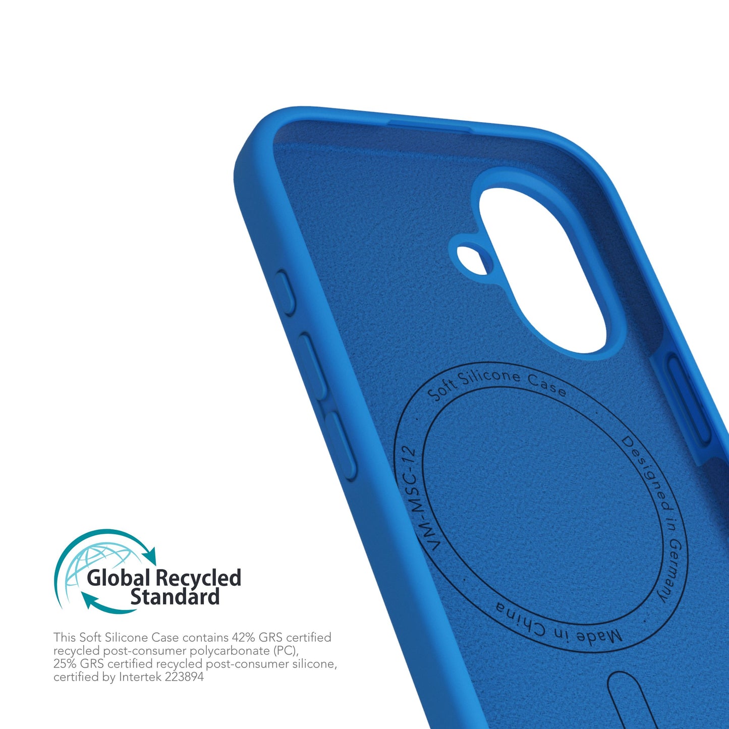 VONMAHLEN Soft Silicone Case - iPhone 16 - Sky Captain