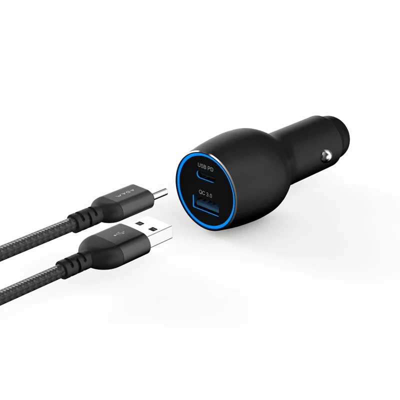 Omnia C1 Pro 83W Car Charger - USB-C 65W+USB-A 18W - Black
