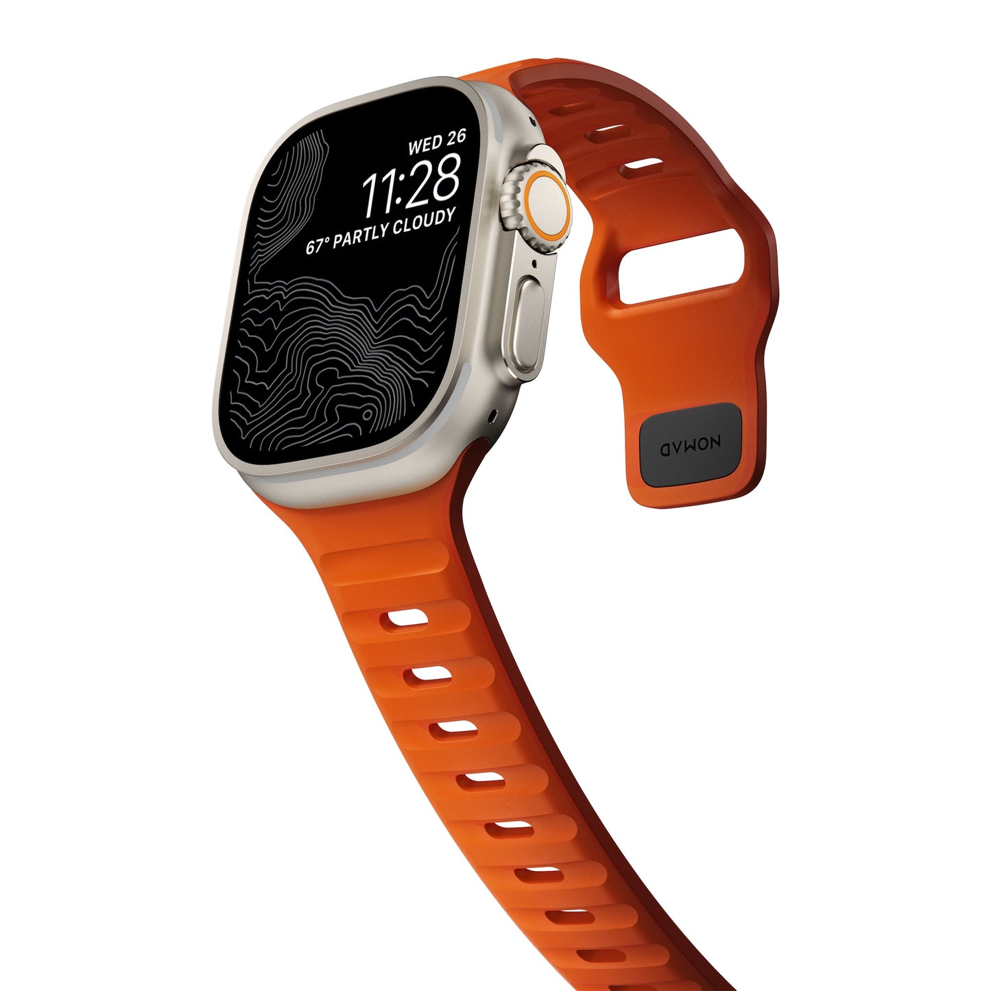 NOMAD Sport Band - 45mm | Ultra Orange