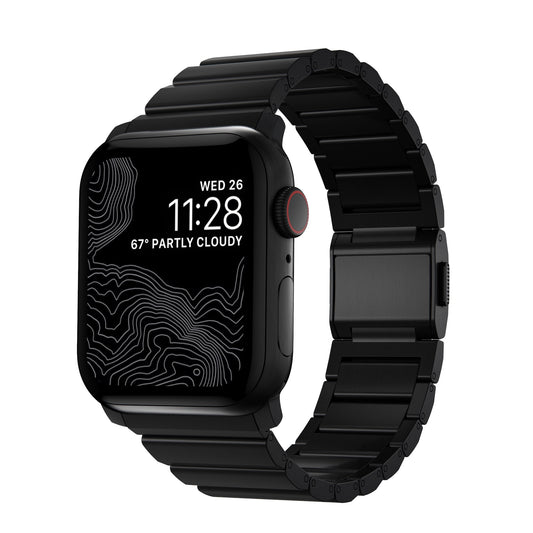 NOMAD Titanium Band - 46mm/49mm | Black Hardware | V2