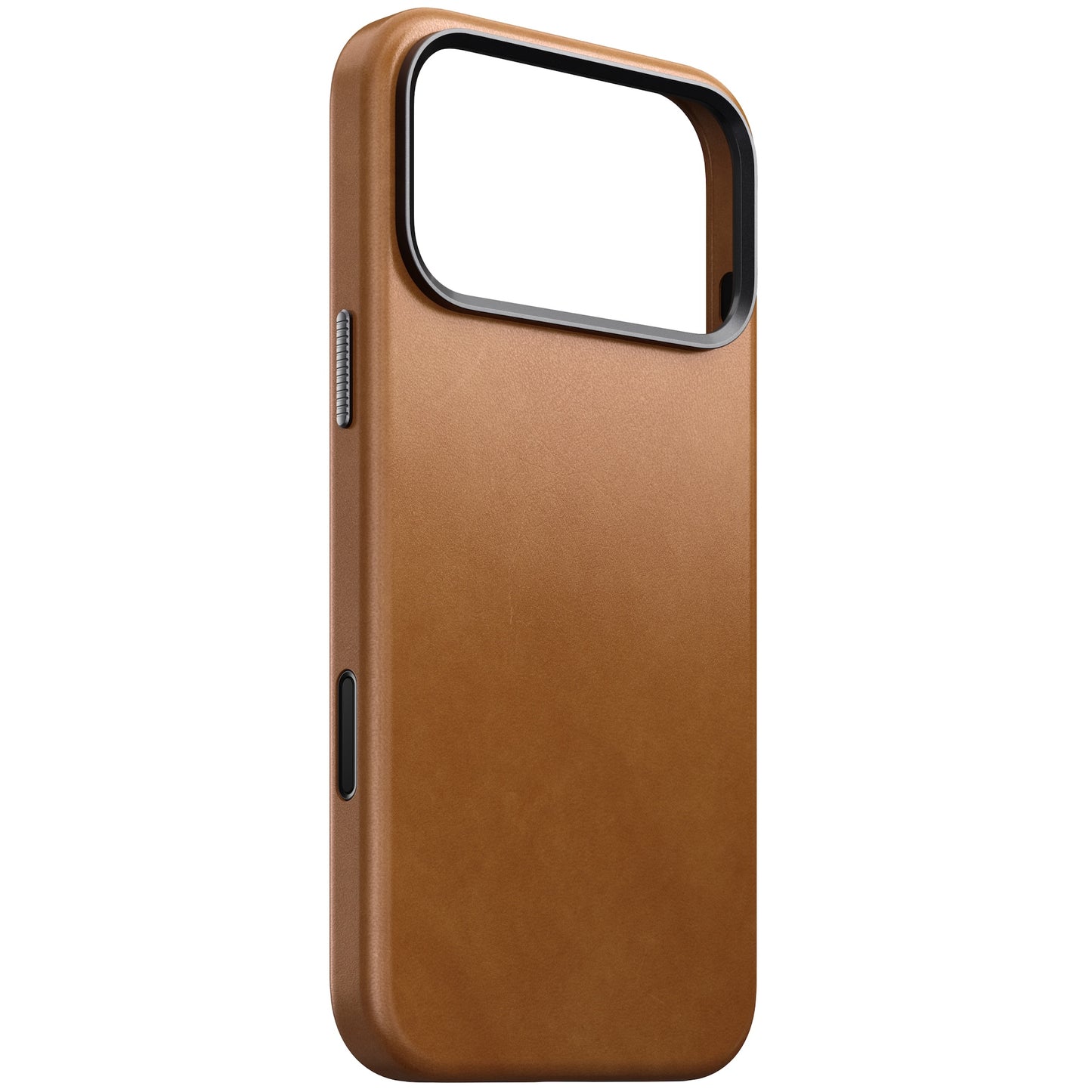 Traditional Leather Case iPH 17 Pro Max - Tan Nomad Leather