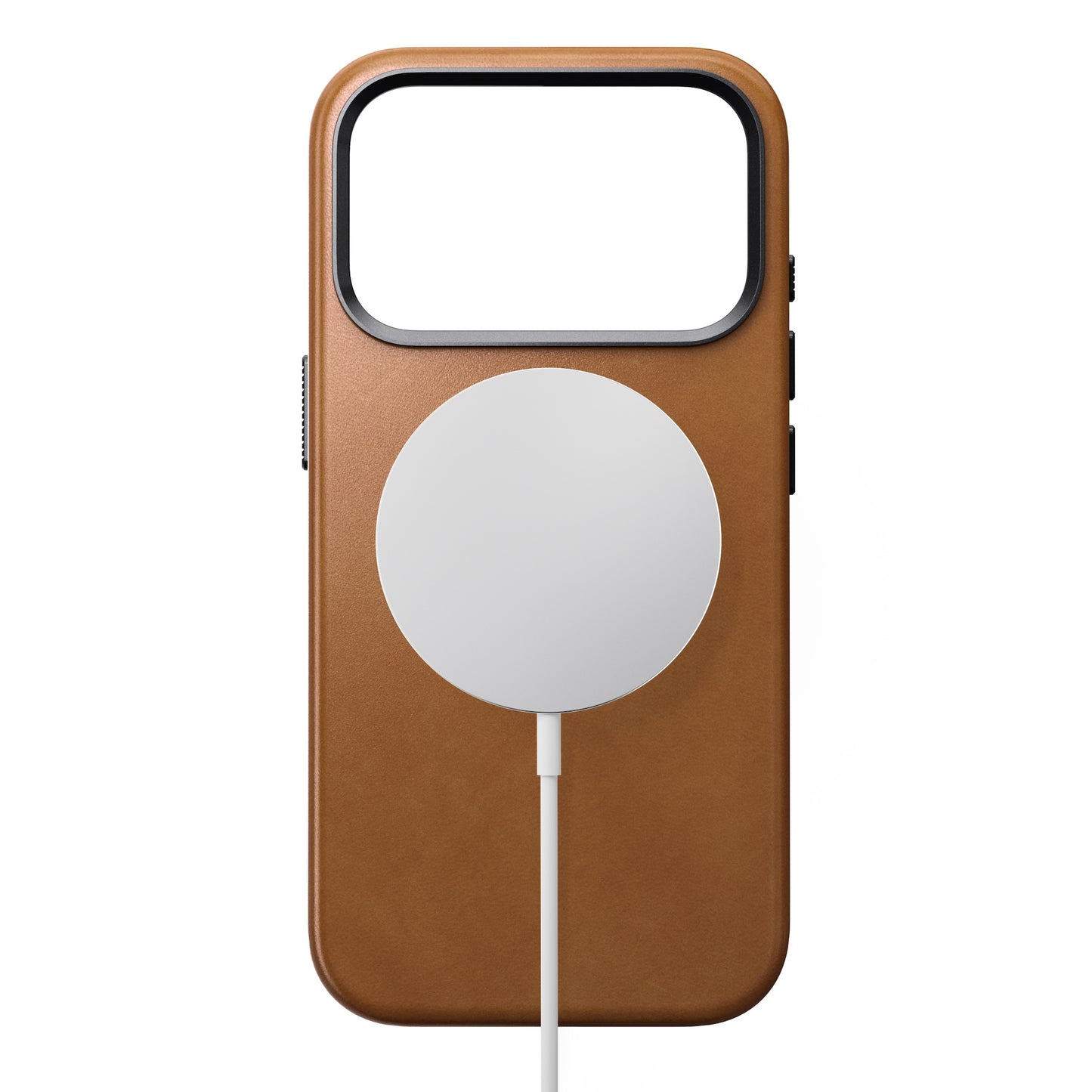 Traditional Leather Case iPH 17 Pro - Tan Nomad Leather