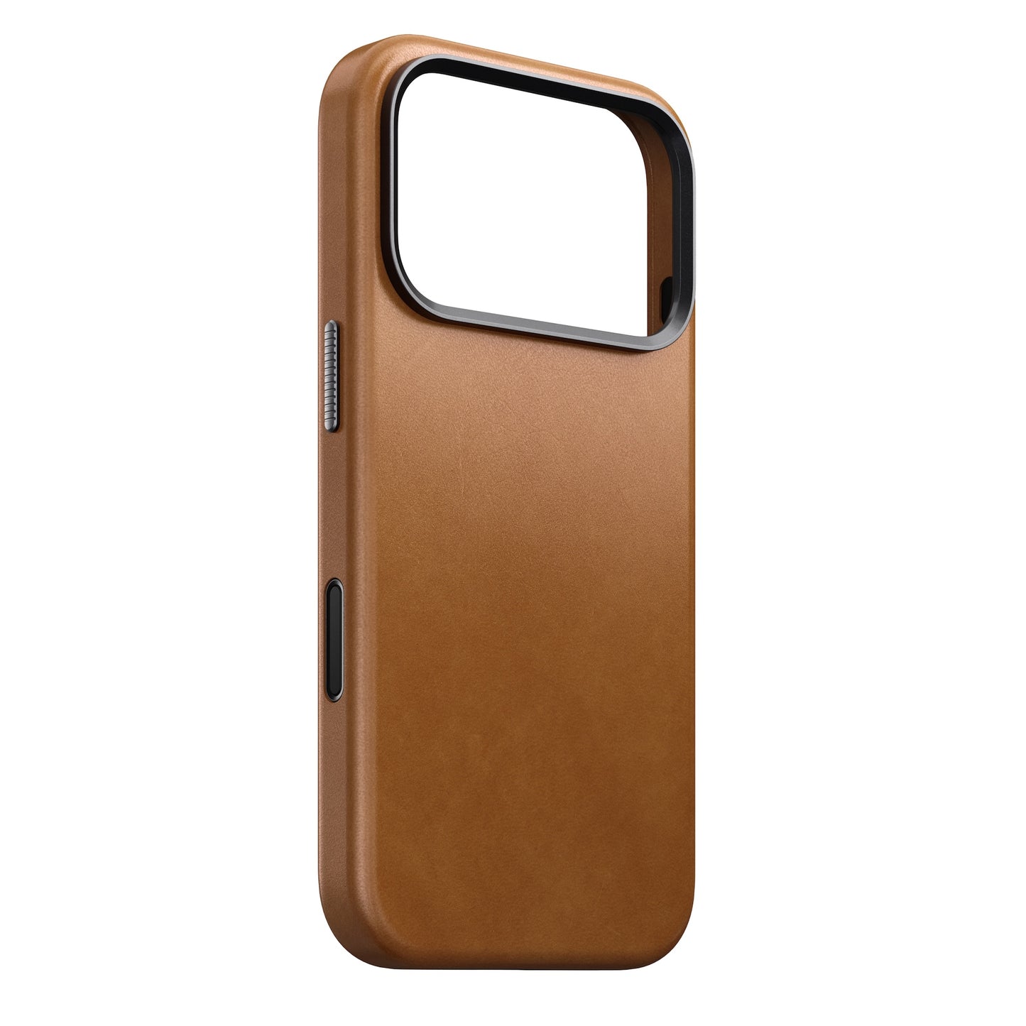 Traditional Leather Case iPH 17 Pro - Tan Nomad Leather