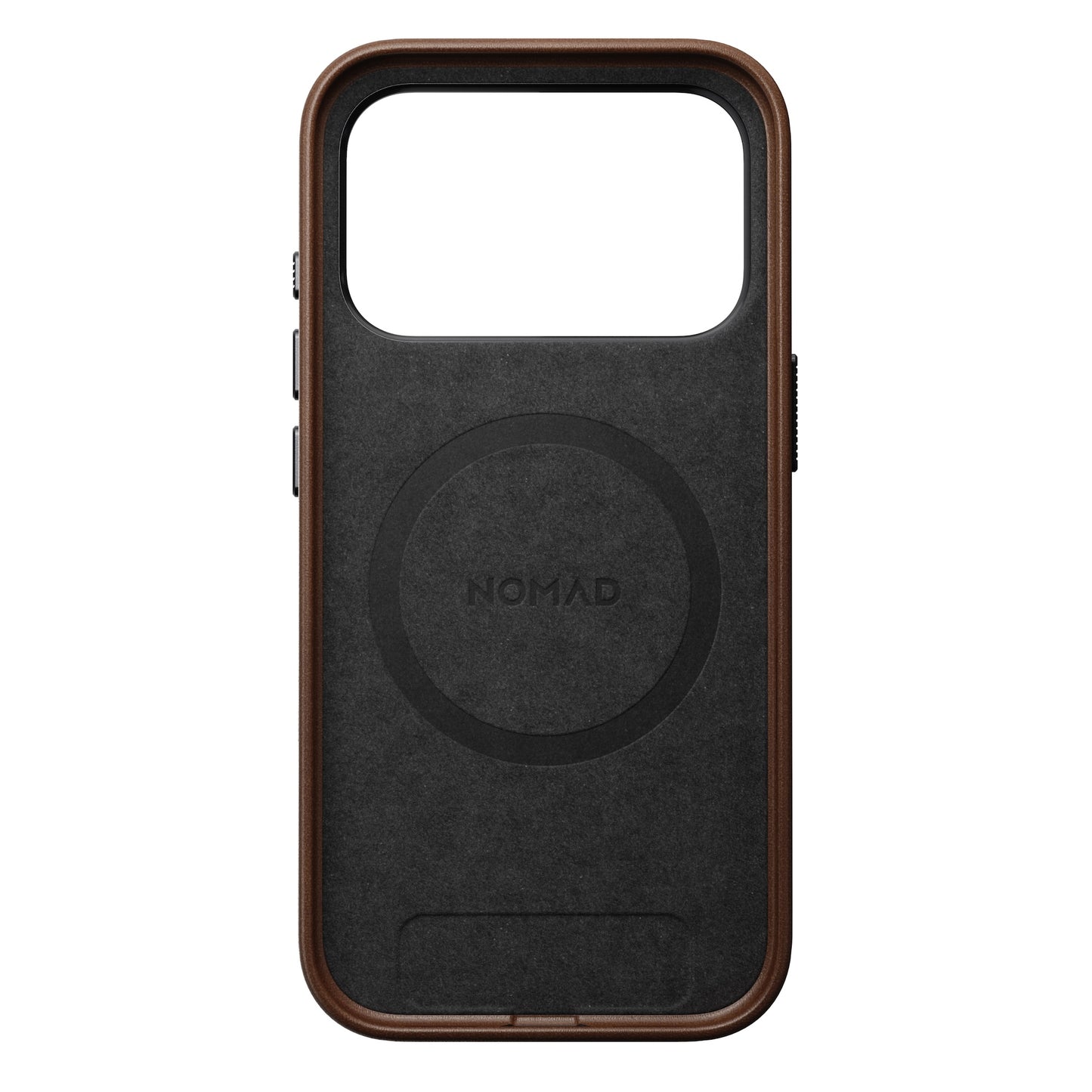 Traditional Leather Case iPH 17 Pro - Brown Nomad Leather