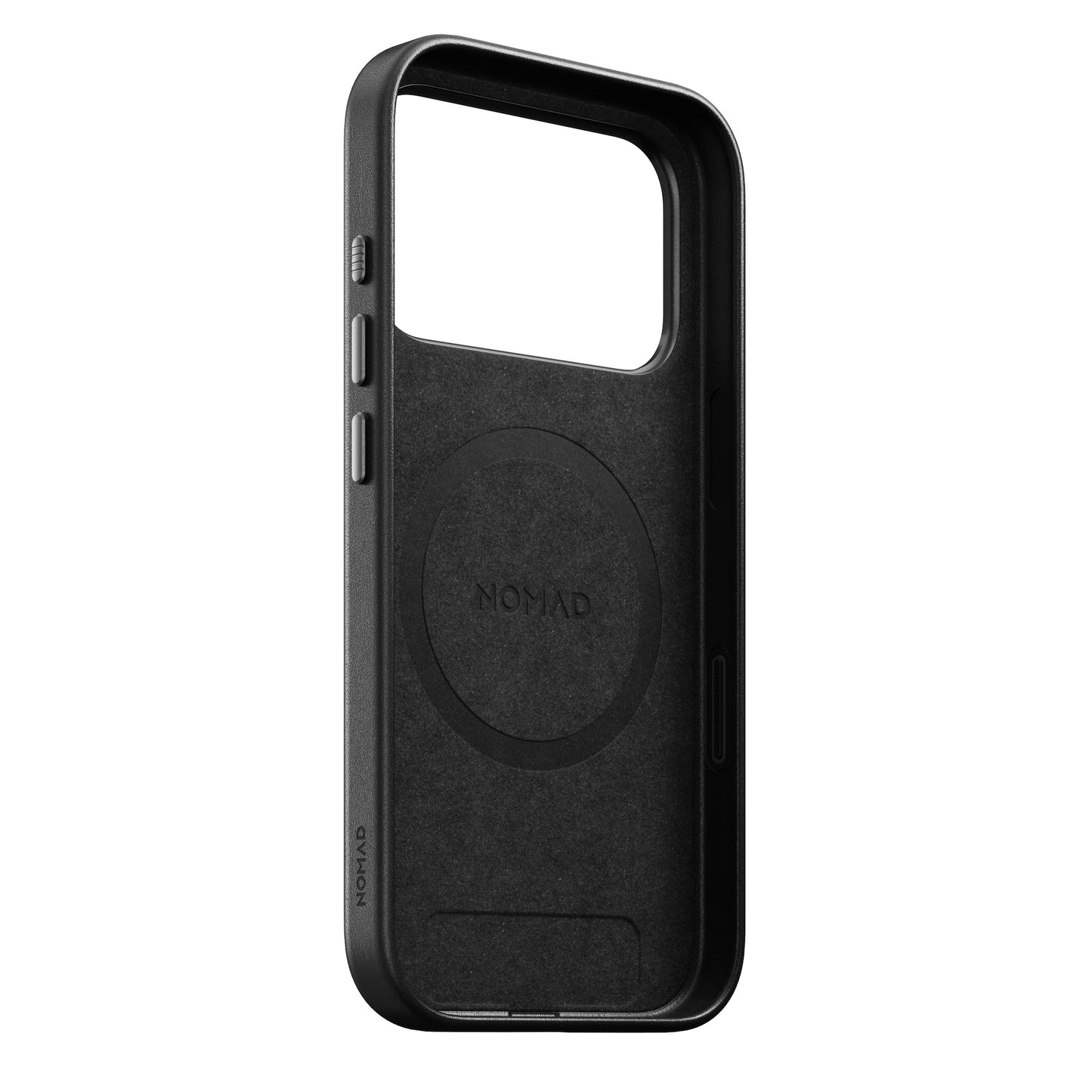 Traditional Leather Case iPH 17 Pro - Black Nomad Leather