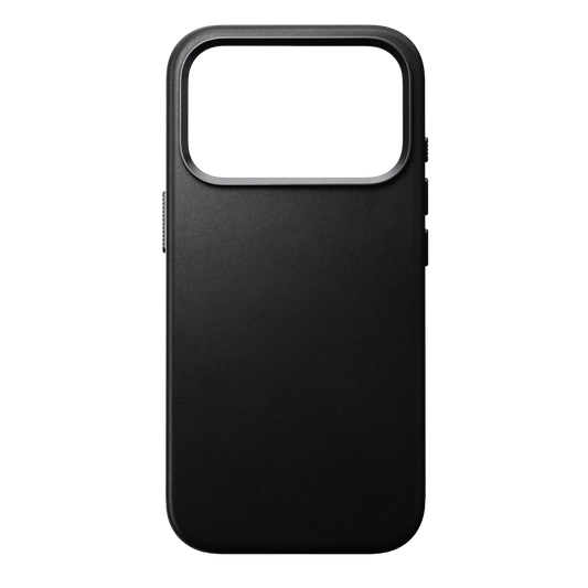 NOMAD Traditional Leather Case-iPhone 18 Pro|Black